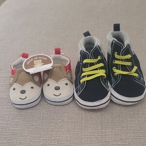 Child of Mine Bear and Navy Shoes Set